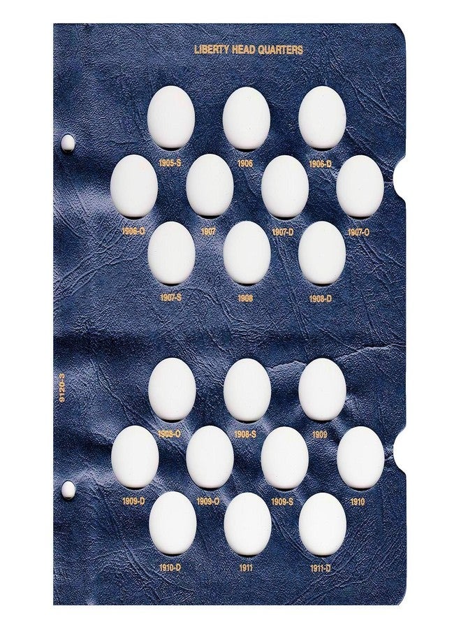 Whitman US Liberty Head (Barber) Quarter Album 1892 - 1916 #9120 - Image 5