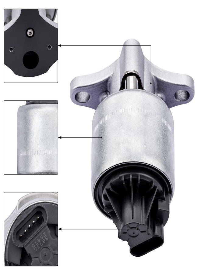 AULINK EGV589 EGR Valve EGR1273 For Chevy 1500 Astro Blazer Impala Express Silverado Tahoe,GMC K1500 Savana Sierra Yukon,Buick LeSabre Avenue Regal,Cadillac Deville Escalade,Isuzu Pontiac Olds Bravada - Image 3