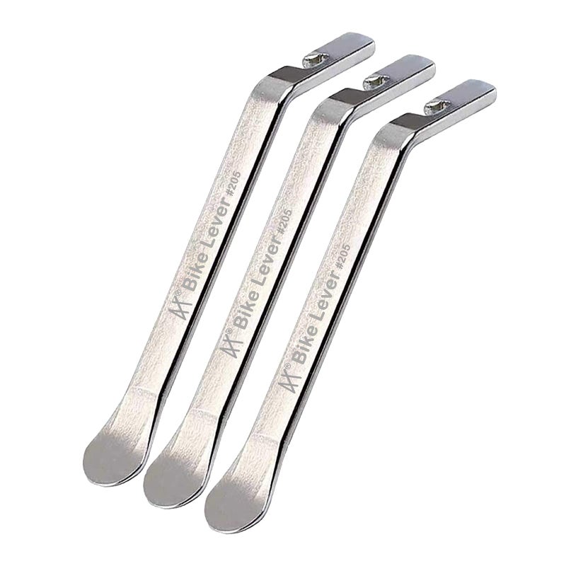 Tragoods Premium Bicycle Tire Lever Tyre Spoon Iron Changing Tool, Bike Tire Levers Premium Stainless Steel Levers to Repair Bike Tube, Best Tire Changing Tool, Set of 3 - Image 1