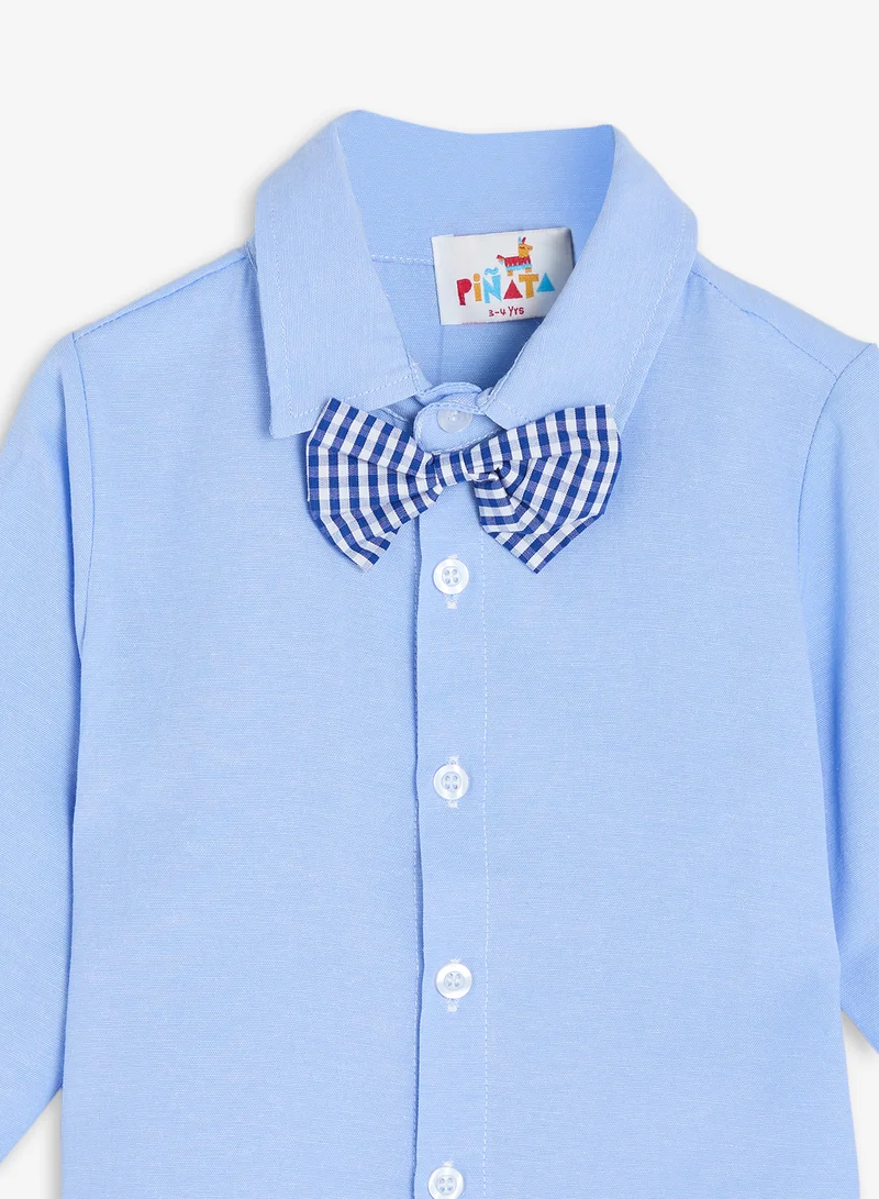 Pinata  SHIRT,BOW,PANTS DRESSY SET for Men | Best Price UAE