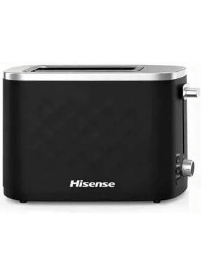Hisense HTA2SBKS1 2-Slice Toaster 800W, 220-240V, Adjustable Browning Control, Defrost & Reheat Functions, Removable Crumb Tray, Anti-Jam, Black | HTA2SBKS1 800 W HTA2SBKS1 - Image 2
