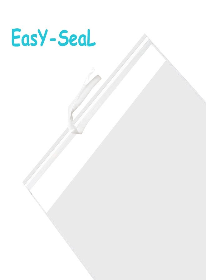 Tendwarm 100 Pcs 9x12 Inch shirt Bag Clear Self Seal Cellophane Plastic Bags for Clothes Party Wedding - Image 4
