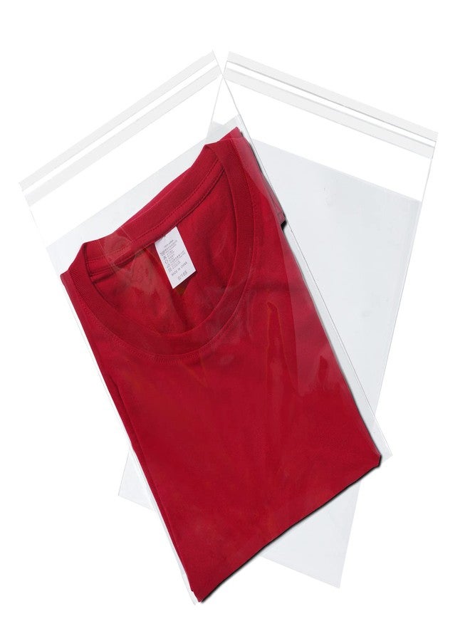 Tendwarm 100 Pcs 9x12 Inch shirt Bag Clear Self Seal Cellophane Plastic Bags for Clothes Party Wedding - Image 2