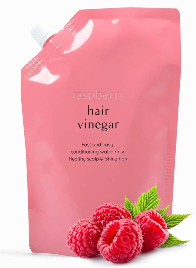 A'PIEU Raspberry Hair Vinegar Rinse Refill 13.6 fl oz - Scalp Treatment for Balanced pH, Shiny Hair | Korean Hair Care I Clarifies & Encourages Growth | Dandruff & Oil Control - Image 1