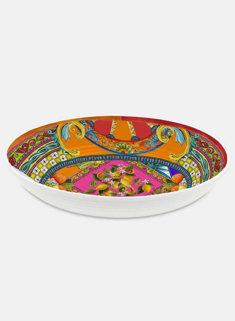 Baci milano Oval Melamine Bowl 33x23x6.5 cm Ortigia Baci Milano - Image 1