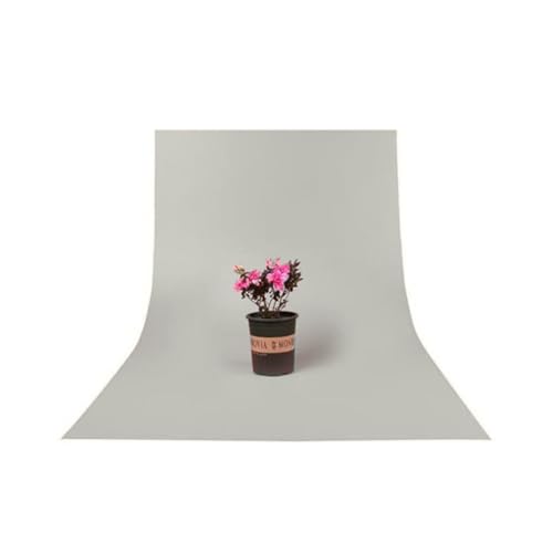 SMILEDRIVE® Photography Background Sheets - Backdrop Sheets 60 x 120 cm Waterproof Wrinklefree PVC Material (Grey) - Image 3