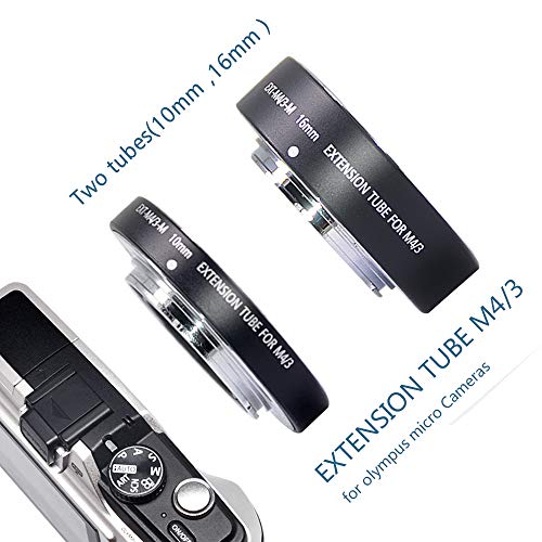 Mcoplus EXT-M4/3-M 10mm 16mm Automatic Extension Tube for Olympus Panasonic Micro 4/3 System Camera - Image 5