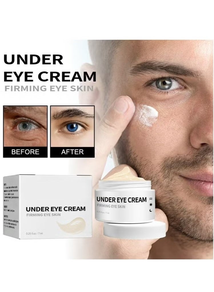 EELHOE Mens Eye Cream, Eye Cream for Dark Circles and Puffiness, Anti-aging Caffeine Eye Cream for Men, Brightens, Reduces Puffiness, Dark Circles, and Fine Lines, Eye Treatment for Men - Image 1