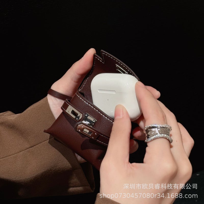 Mini Kelly Bluetooth Headset Bag Fashion Creative Dumpling Bag Pendant Car Rear Mirror Hanging - Image 1