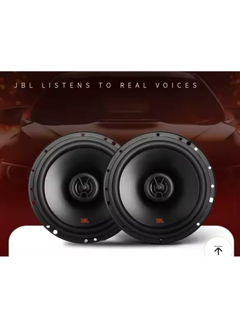 JBL speakers with excellent pure sound for installation in all cars. One size fits all. Take your listening experience to a new level with the 350-watt jbl speakers. These speakers provide powerful and clear audio performance thanks to their exceptional capabilities, allowing you to enjoy every detail of the sound in any environment. Their modern design adds a touch of elegance to the space, whether you are using them for music or movies. Jbl speakers are the ideal choice for musicians and lovers of high sound. - Image 1
