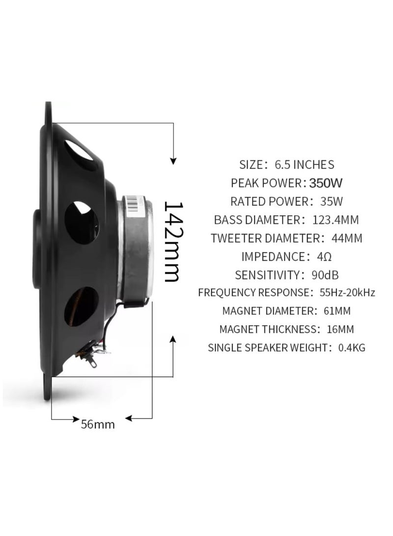 JBL speakers with excellent pure sound for installation in all cars. One size fits all. Take your listening experience to a new level with the 350-watt jbl speakers. These speakers provide powerful and clear audio performance thanks to their exceptional capabilities, allowing you to enjoy every detail of the sound in any environment. Their modern design adds a touch of elegance to the space, whether you are using them for music or movies. Jbl speakers are the ideal choice for musicians and lovers of high sound. - Image 4