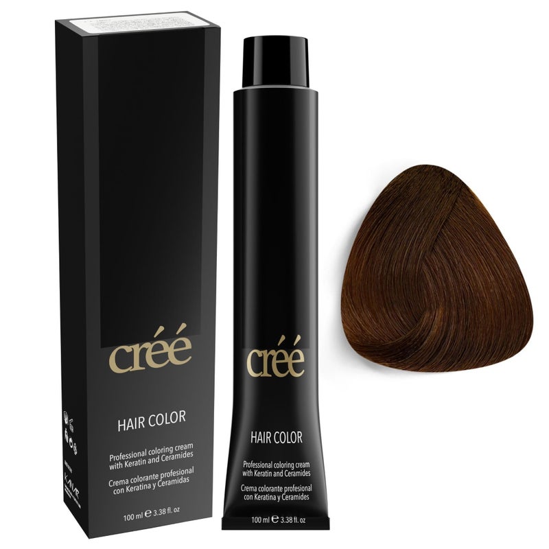 Cree Professional 63 Dark Golden Blond Permanent Hair Color Long Lasting Rich Vibrant Gray Coverage 100ml 34 floz