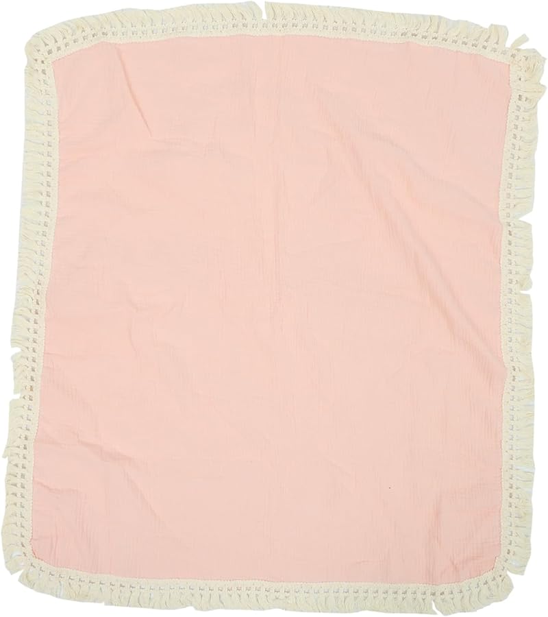 Soft Tassel Gauze Swaddle Towel For Baby Bath And Cozy Wrap Newborn Comfort - Image 1