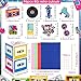 Weekgrat 12 Sets 80s Retro Party Decorations 80s Centerpieces Retro Hip Hop Table Toppers with Cassette Tape Box 1980s Cutouts and Sticks for Shower Party Birthday Decor - Image 4