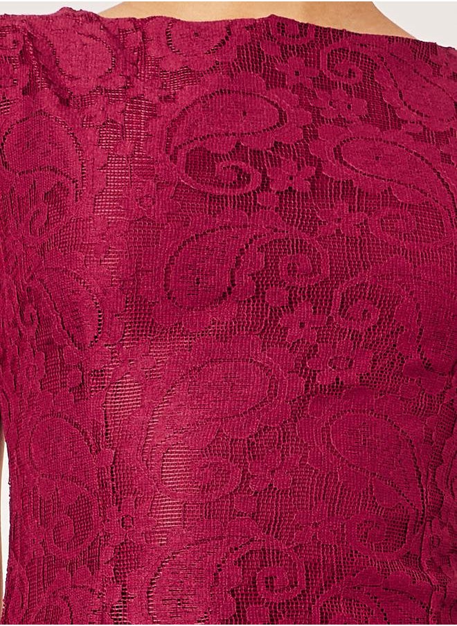 Styli Lace Sleeveless Dress  - Image 4