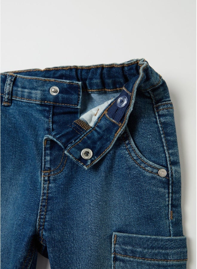 او في اس جينز ضيق بجيوب - Image 4