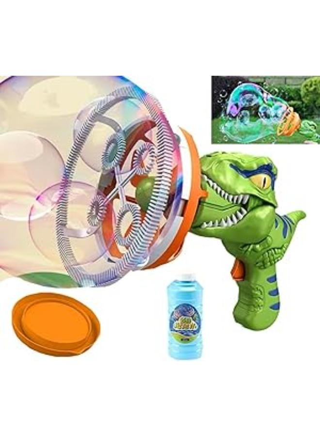Electric Dinosaur Bubble Toy - Green