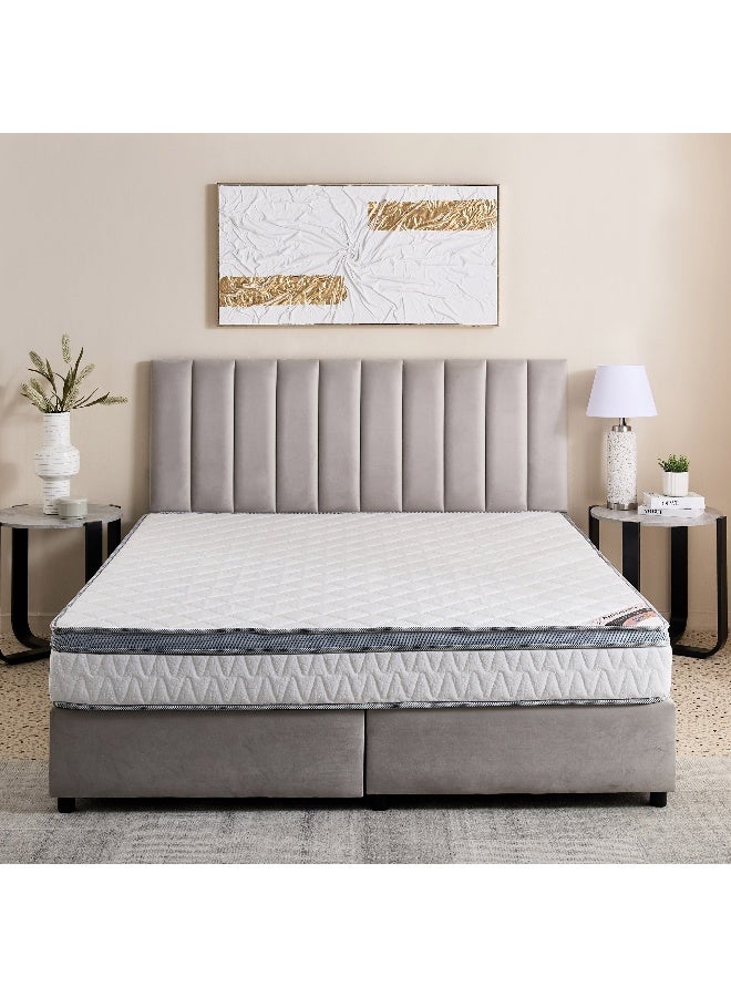 Home Box مرتبة سليب نيست آي ميديكو يوروتوب متوسطة الصلابة من رغوة معاد تشكيلها - 180x200x24 سم مع ضمان لمدة 5 سنوات - Image 2