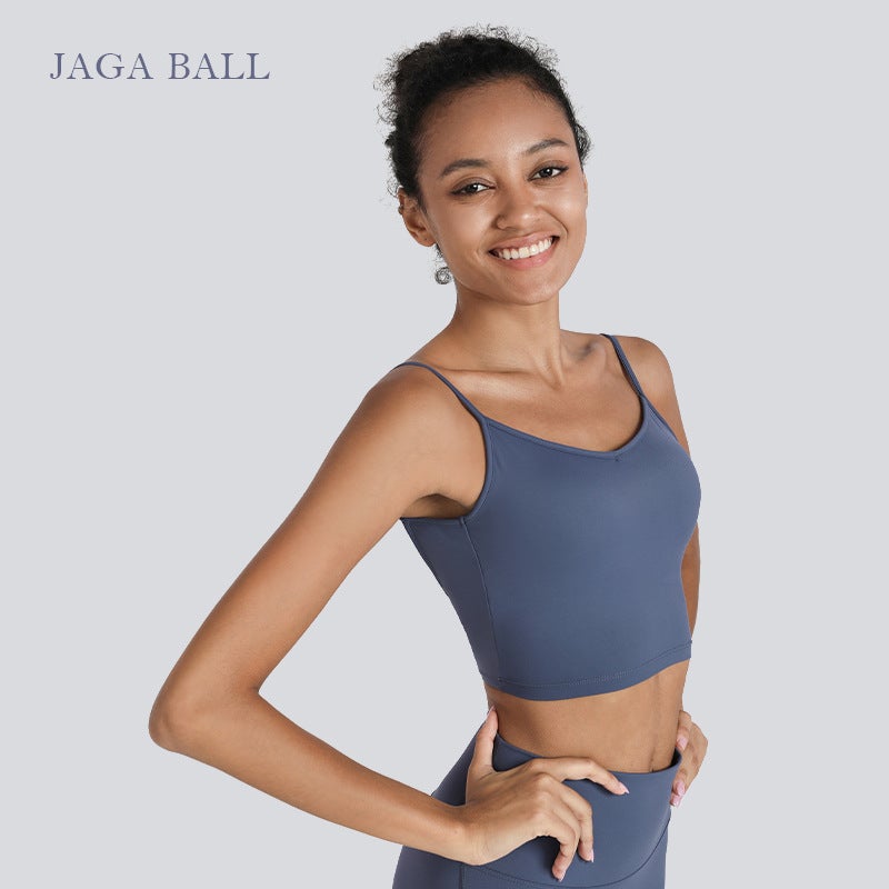 Ningbo Anjiu Women's Sports Bra – U-Back Camisole for Yoga and Fitness - Image 5