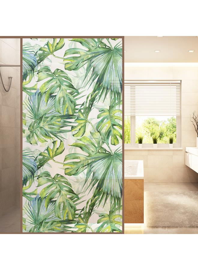 Bluejw 120X58cm E-commerce Electrostatic Glass Sticker Shading Sticker Toilet Bathroom Frosted Window Sticker 041-060 - Image 2