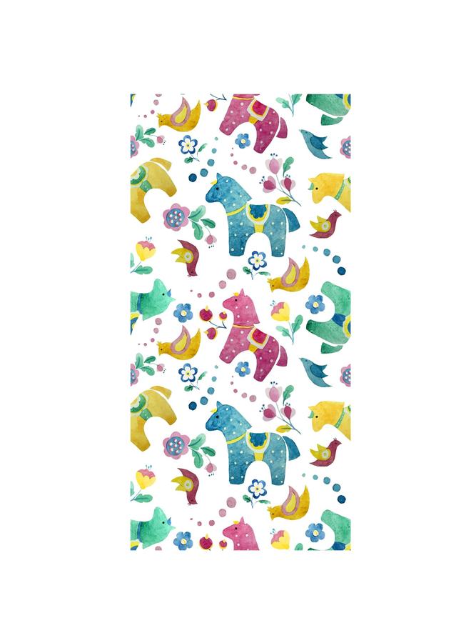 Bluejw 120X58cm E-commerce Electrostatic Glass Sticker Shading Sticker Toilet Bathroom Frosted Window Sticker 041-060 - Image 1