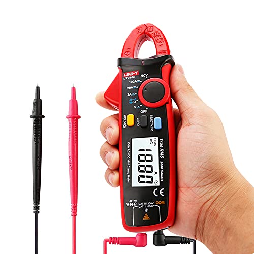 UNI-T YIRU UNI-T UT210 Series True RMS Digital Clamp Meter AC/DC Voltage Tester with ohm, Capacitance Measurement… - Image 1