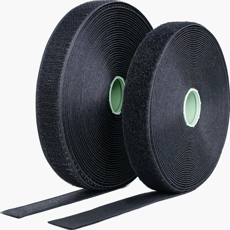 1 Inch Wide 33 Ft Long Sew on Hook and Loop Strips Fastening Nylon Fabric Tape NonAdhesive Back Nylon Strips Fabric Fastener Industrial Strength Interlocking Tape