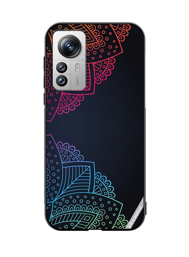 VR CREATIVE Protective Case Cover For Xiaomi 12X Mandala Design Multicolour - Image 1