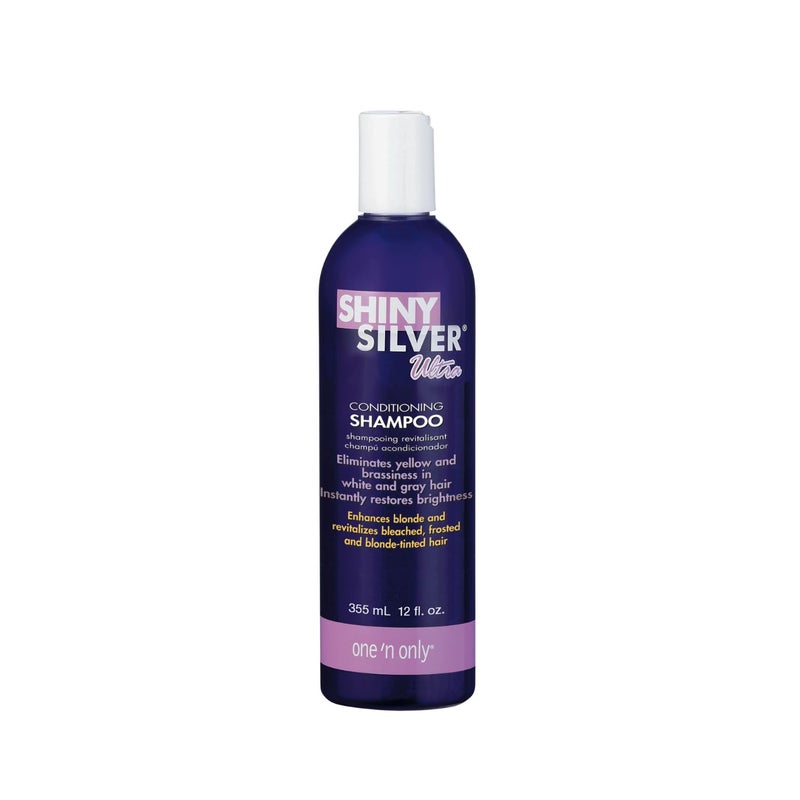 Shiny Silver Shampoo Ultra Conditioning 12 Ounce 354ml 3 Pack