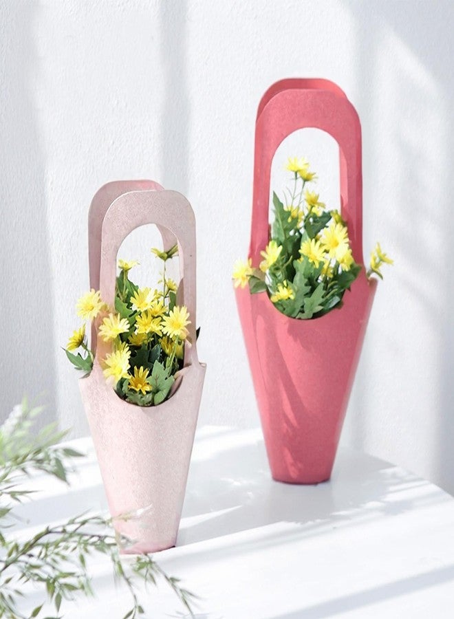 Tergy 40Packs Kraft Paper Flowers Gift Bags Hanging Bouquet Wrapping Bags for Home Decoration (14Inches) (40) - Image 4