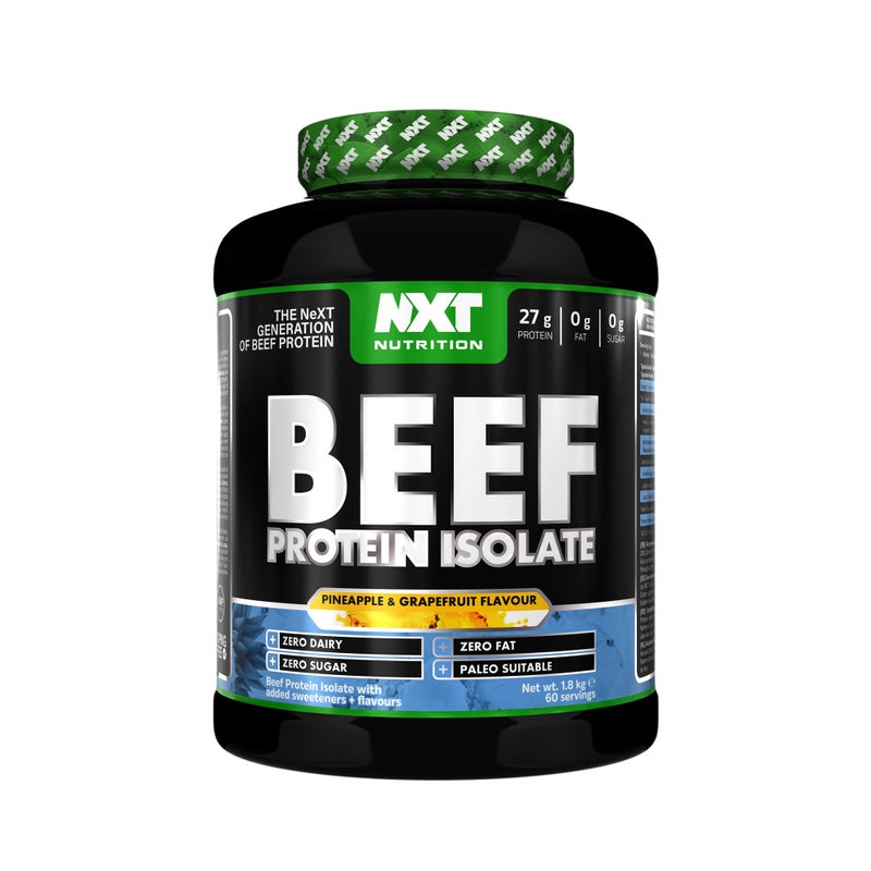 Nxt Beef Protein Isolate 1.8 kg, Pineapple and Grapefruit