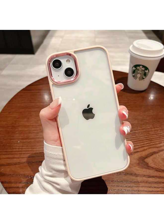 For Iphone16pro Phone Case Gold Shield Eagle Eye Metal Lens Ring Apple 16e High Transparent Protective Cover