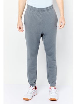 Reebok Men Sportswear Fit Drawstring Training Track Pants, Grey  - Image 1