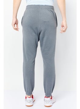 Reebok Men Sportswear Fit Drawstring Training Track Pants, Grey  - Image 2