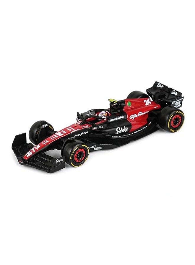 general 1/43 Brago Alfa Romeo F1 team Bet 2023 C43 24# Zhou Guanyu F1 C43 77# Alloy die-casting collection model Gift - Image 1