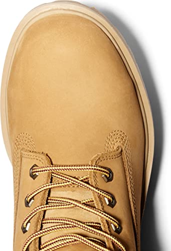 Timberland PRO Men's Direct Attach 6 Inch Steel Safety Toe Insulated Waterproof Industrial Work Boot, Wheat Nubuck, 10 M - Image 4