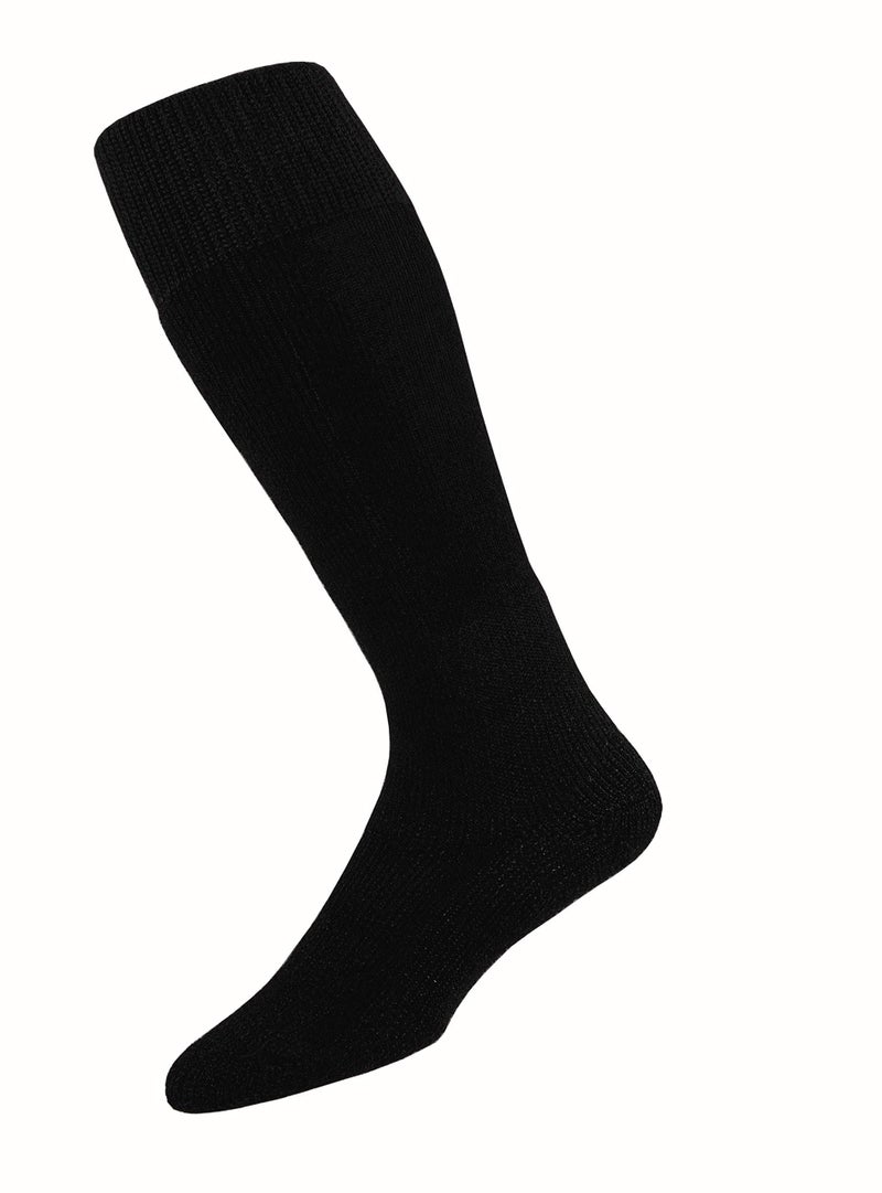 Thorlos Women's Skx Max Cushion Ski Over The Calf Socks, Black Diamond, Medium - Image 2