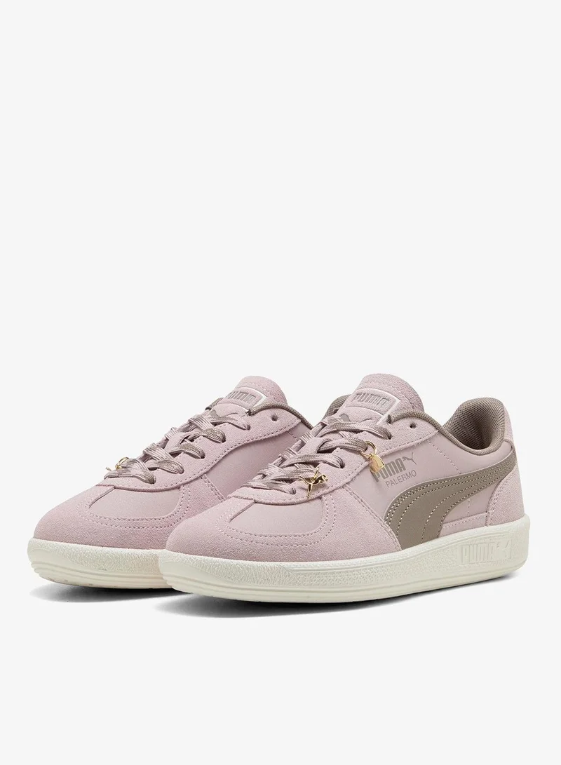 Puma Misty Pink-Mouse Gray Youth Palermo Charmies for Women | Best Price UAE