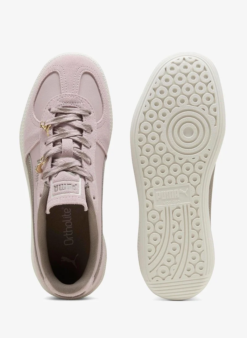 Puma Misty Pink-Mouse Gray Youth Palermo Charmies for Women | Best Price UAE