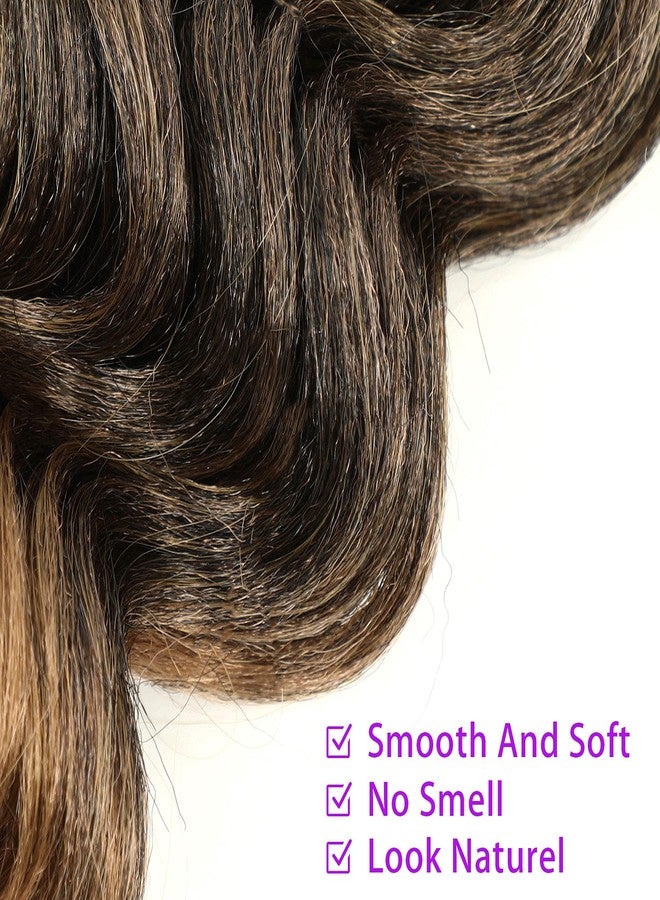 AMELI Ocean Wave Crochet Hair Deep Wave Crochet Hair Ocean Wave Braids Hair Synthetic Crochet Braiding Hair Extensions 8 Packs (14 Inch (Pack of 8), T27) - Image 4