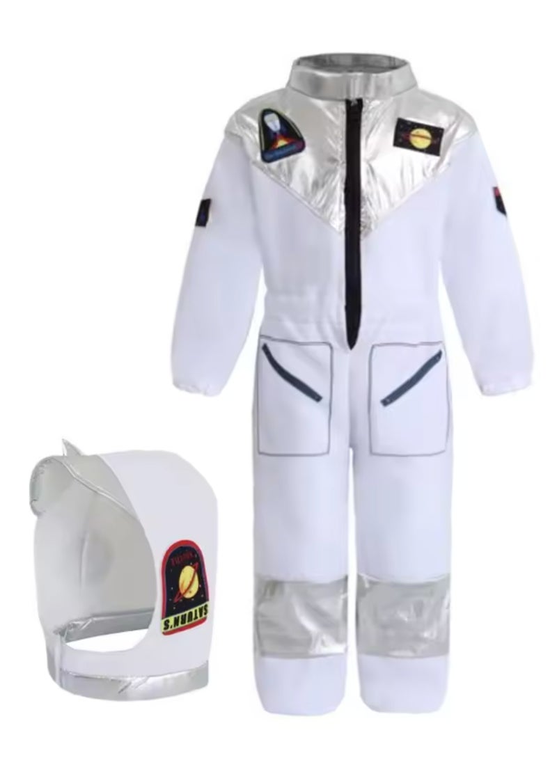 طقم زي رائد فضاء للعب الأدوار، مقاس متوسط ​​(110-120 سم) - Image 2