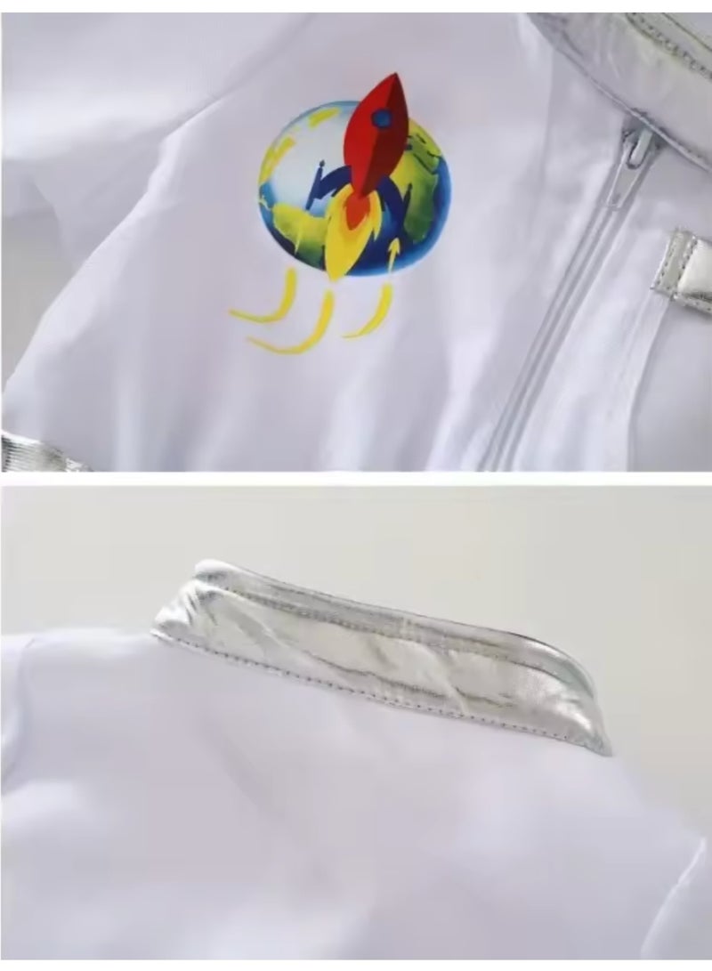 طقم زي رائد فضاء للعب الأدوار، مقاس متوسط ​​(110-120 سم) - Image 4