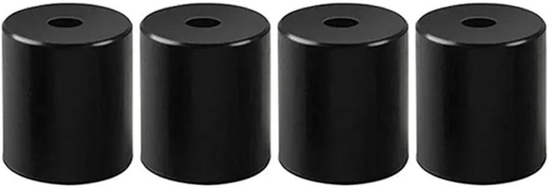 4 قطع أعمدة تسوية سيليكون سوداء M3 M4 مسافات طابعة ثلاثية الأبعاد ارتفاع قابل للتعديل 12-26 ملم M3 18 ملم - Image 2