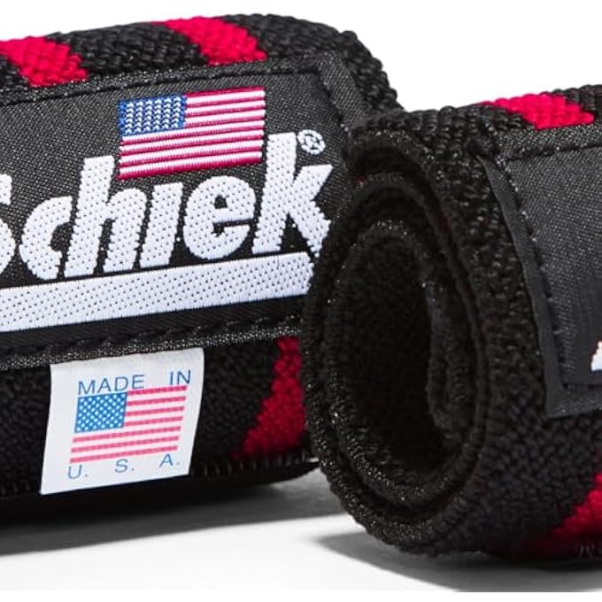 Schiek Wrist Wraps 18" Black For Free Weight Training (Genuine Domestic Product) - Image 2