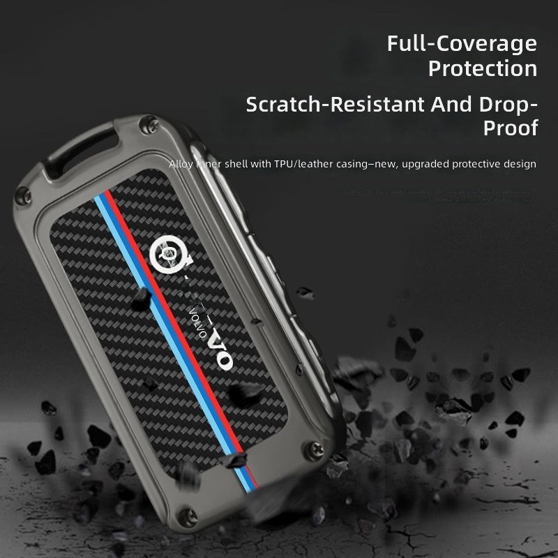 Volvo Premium Key Case for Volvo XC60, S60, S90, XC90, XC40, S60L - High-End Car Accessory - Image 2