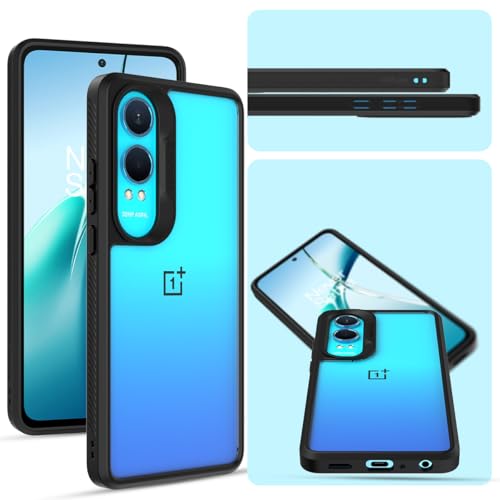 KAPAVER Impulse Series Back Cover Case for OnePlus Nord CE 4 Lite (TPU+PC) (Black) - Image 3