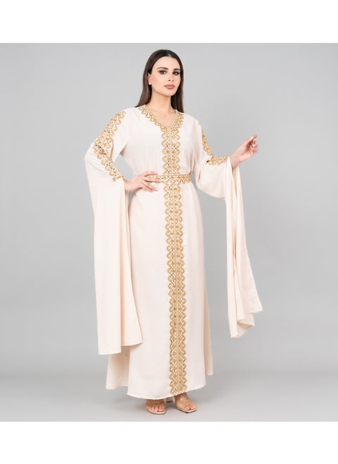 Royal Luxe Belted Kaftan