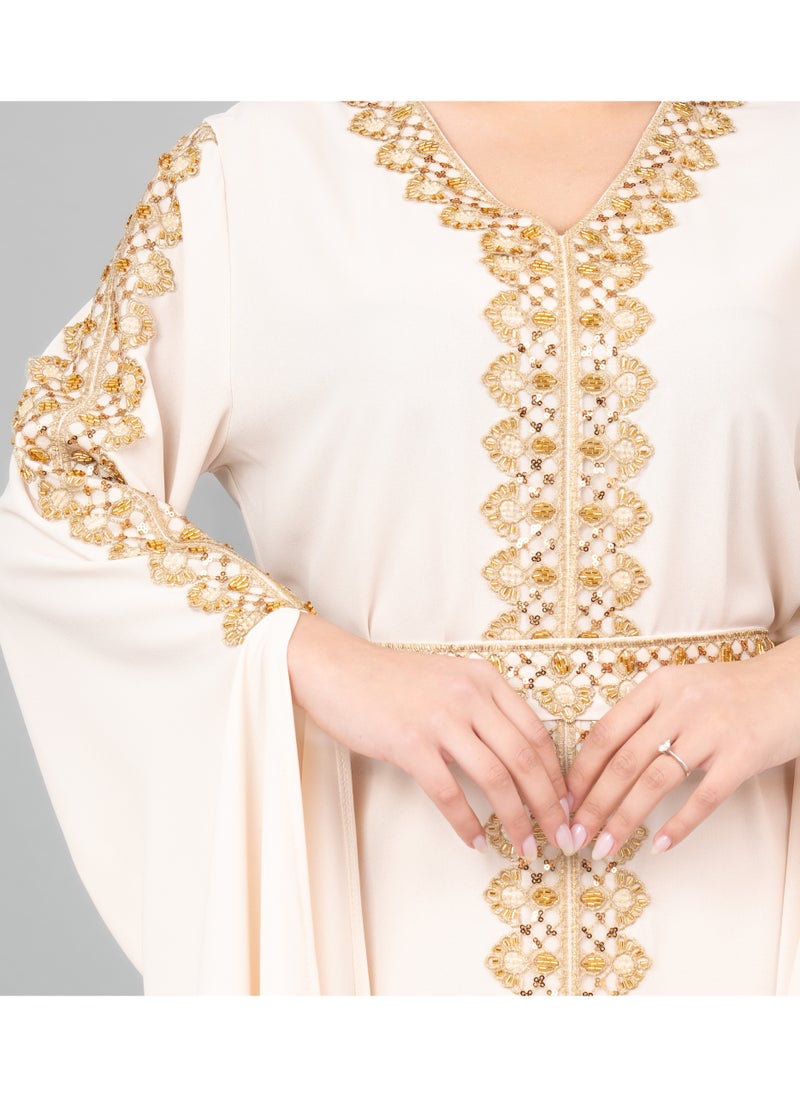 IKKXA Royal Luxe Belted Kaftan  - Image 4