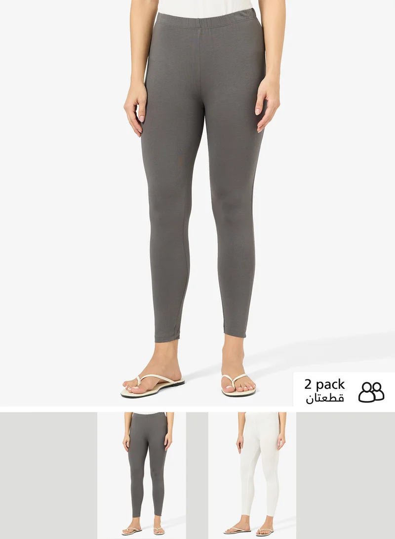 ريبلز مع نمشي Ladies Leggings 2-piece Pack