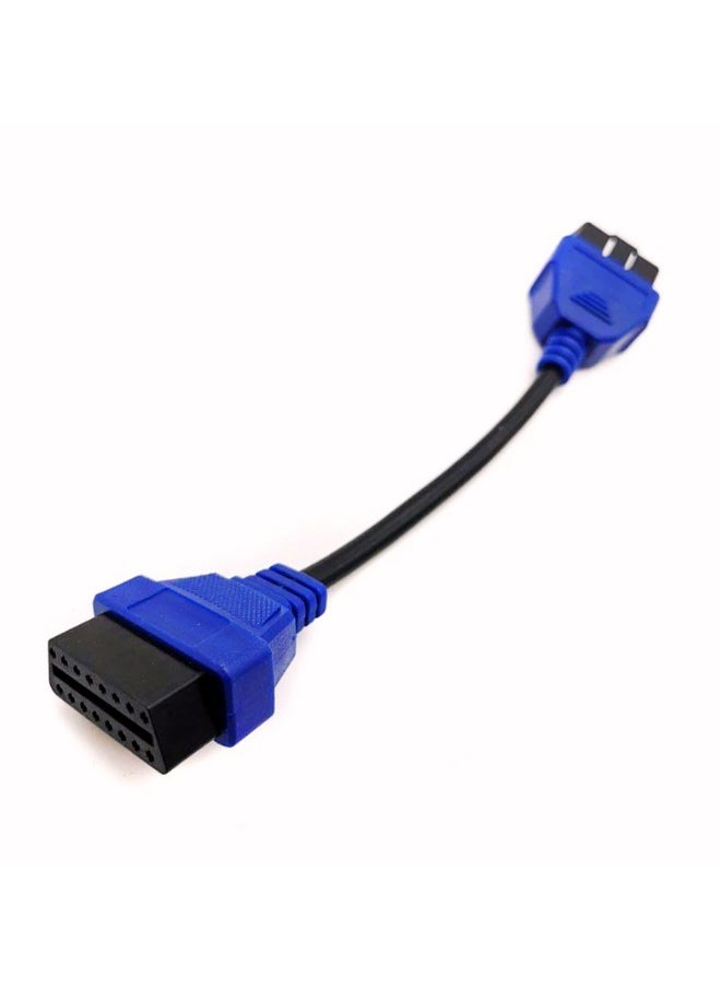 Generic Flexible  OBD2 Diagnostic Extension Cable Extender Cord  Plug Adapter 16 Pin Dlc OBD II 30cm  - Image 3
